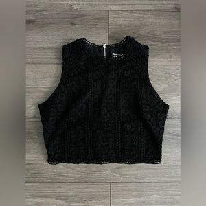 Abercrombie and Fitch lace crop top!